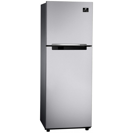 Samsung 253 L 2 Star Inverter Frost-Free Double Door Refrigerator ( Elegant Inox(Light Doi Metal)) - RT28T3082S8
